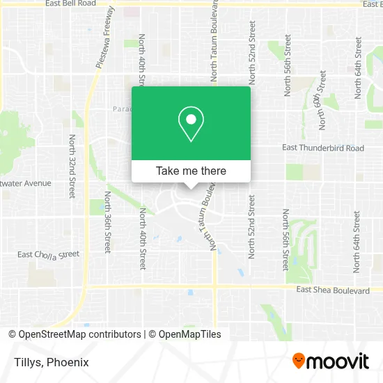 Tillys map