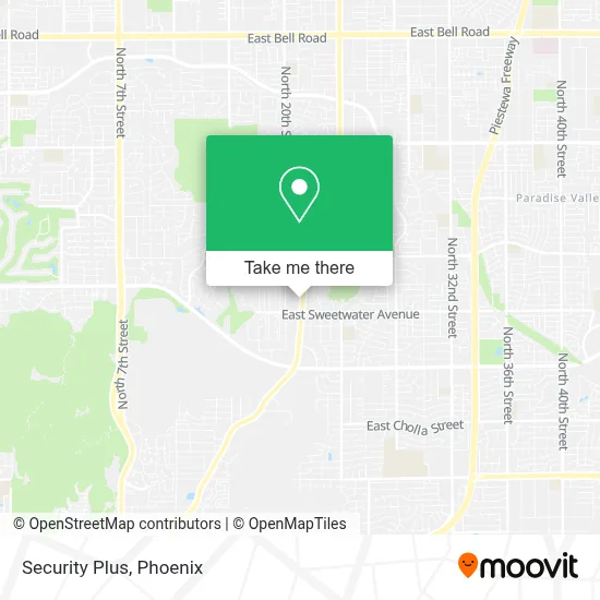 Security Plus map