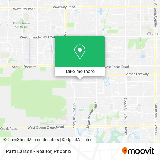 Patti Larson - Realtor map