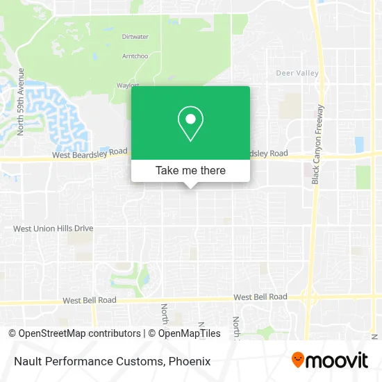 Nault Performance Customs map