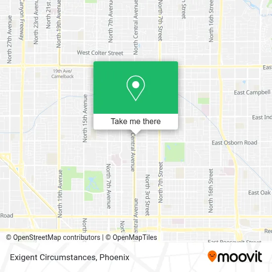 Exigent Circumstances map