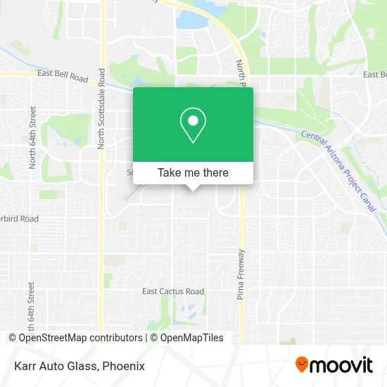 Karr Auto Glass map
