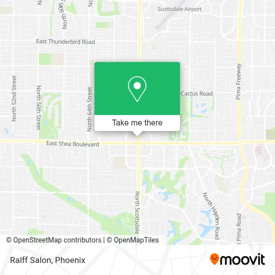 Ralff Salon map