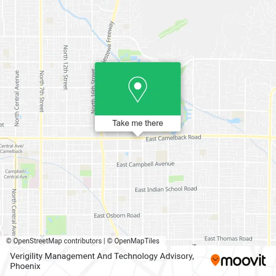 Verigility Management And Technology Advisory map