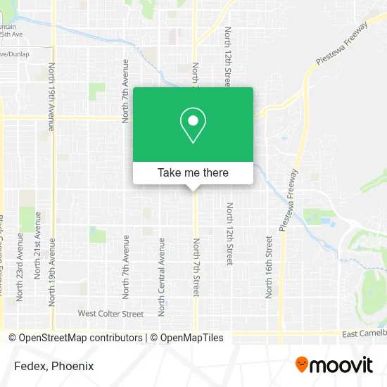 Fedex map