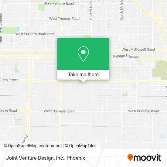 Joint Venture Design, Inc. map