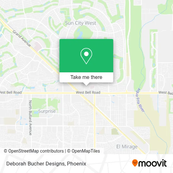 Deborah Bucher Designs map