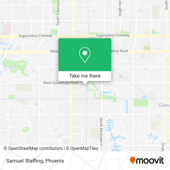 Samuel Staffing map