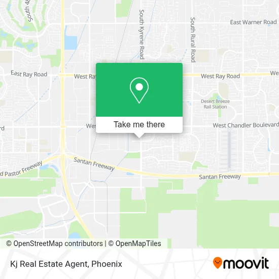 Kj Real Estate Agent map