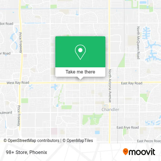 98+ Store map