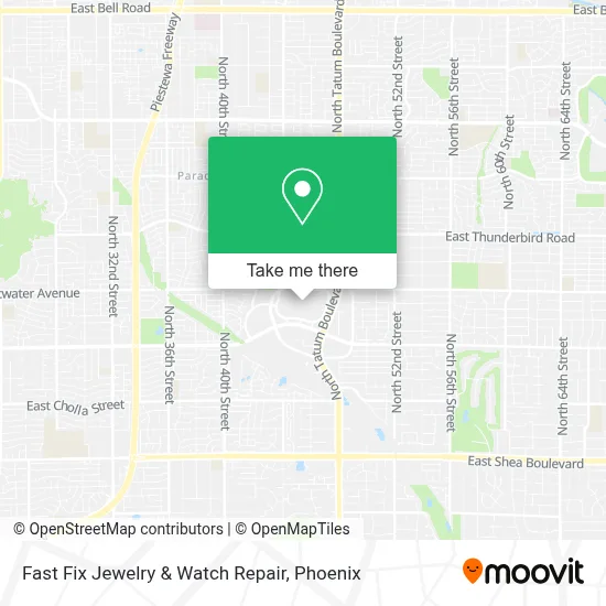 Fast Fix Jewelry & Watch Repair map