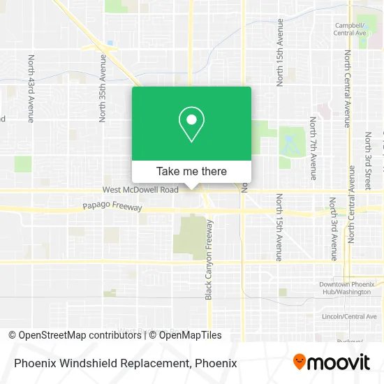 Phoenix Windshield Replacement map