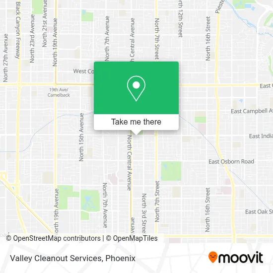 Valley Cleanout Services map