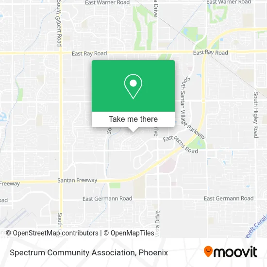 Spectrum Community Association map