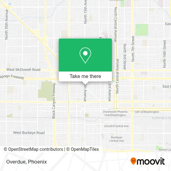 Overdue map