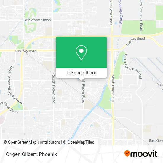 Origen Gilbert map