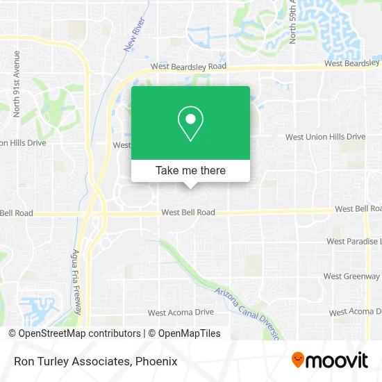 Ron Turley Associates map