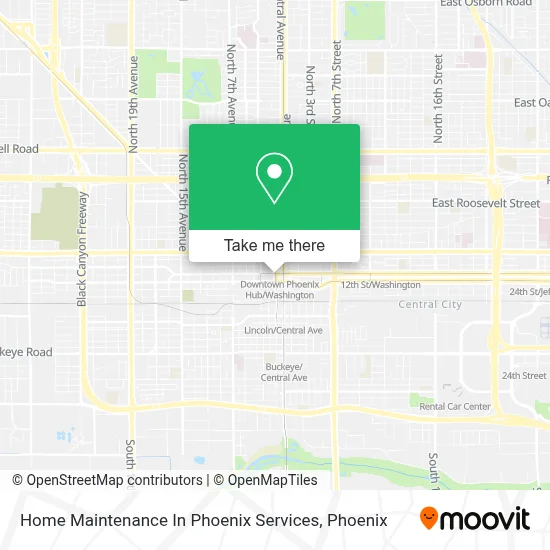 Home Maintenance In Phoenix Services map
