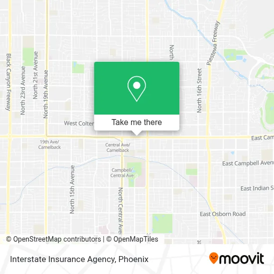 Interstate Insurance Agency map