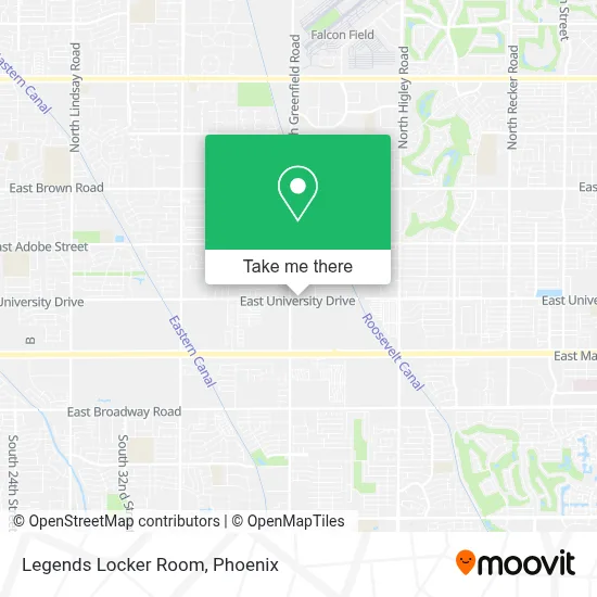 Legends Locker Room map