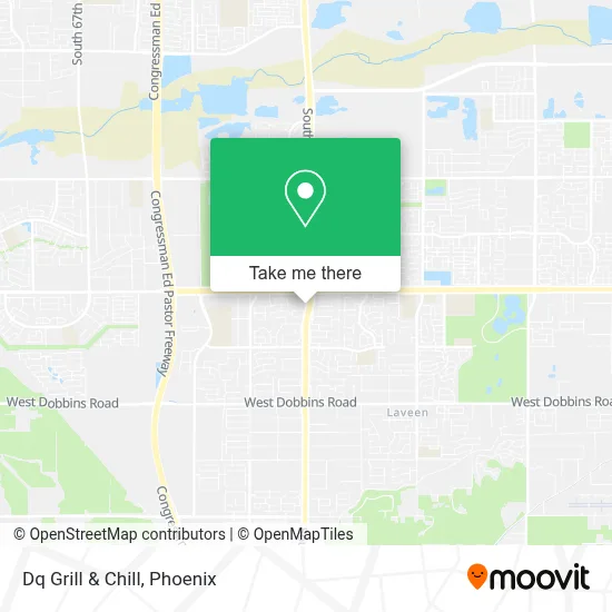 Dq Grill & Chill map