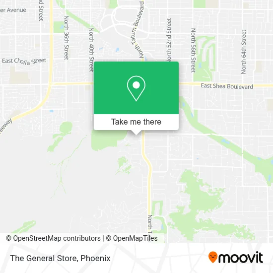 The General Store map