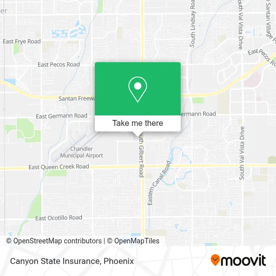 Canyon State Insurance map