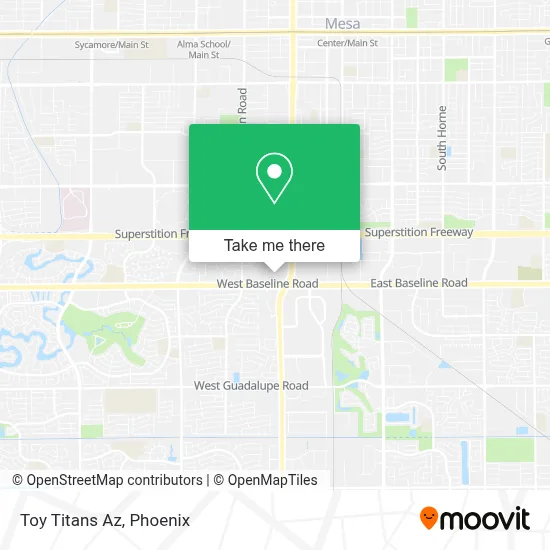 Toy Titans Az map