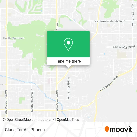 Glass For All map