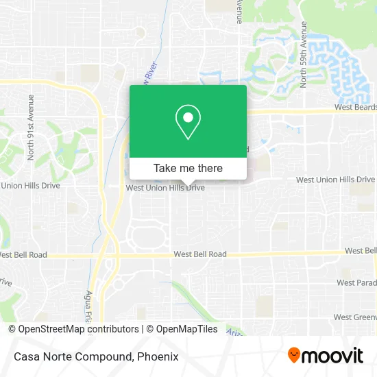 Casa Norte Compound map