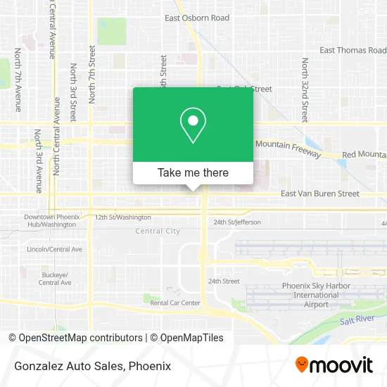 Gonzalez Auto Sales map