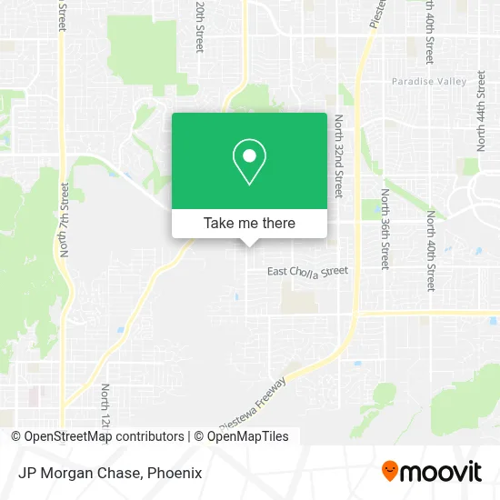 Jp Morgan Chase map