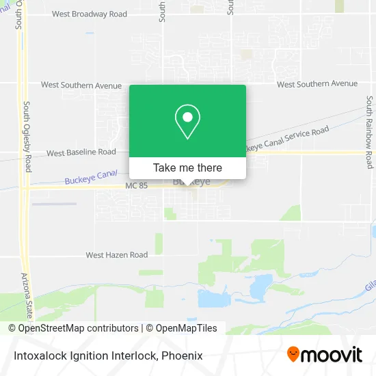 Intoxalock Ignition Interlock map