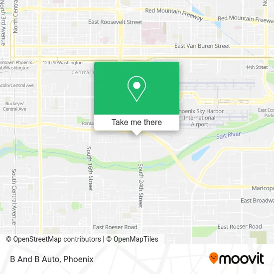 B And B Auto map