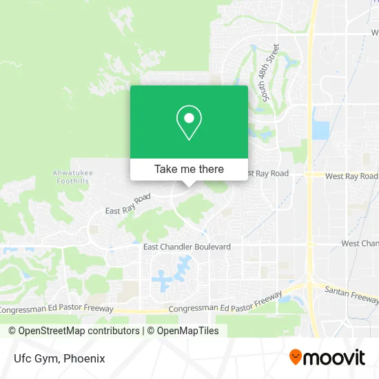 Ufc Gym map