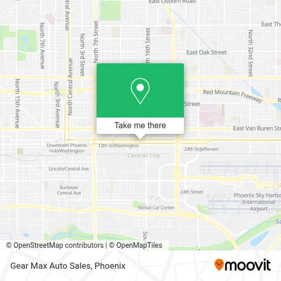 Gear Max Auto Sales map