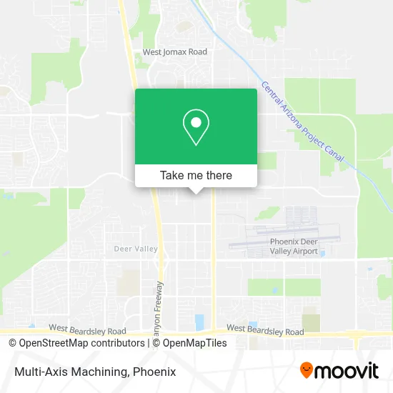 Multi-Axis Machining map