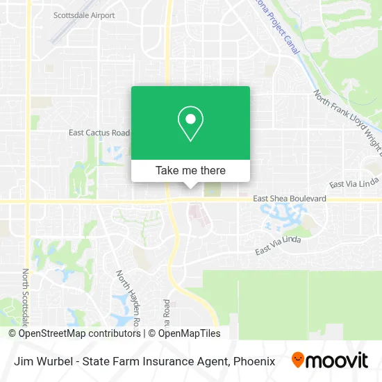 Jim Wurbel - State Farm Insurance Agent map