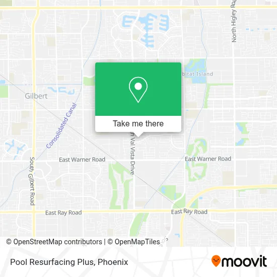 Pool Resurfacing Plus map