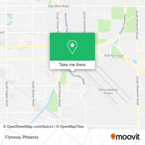 Flynexa map