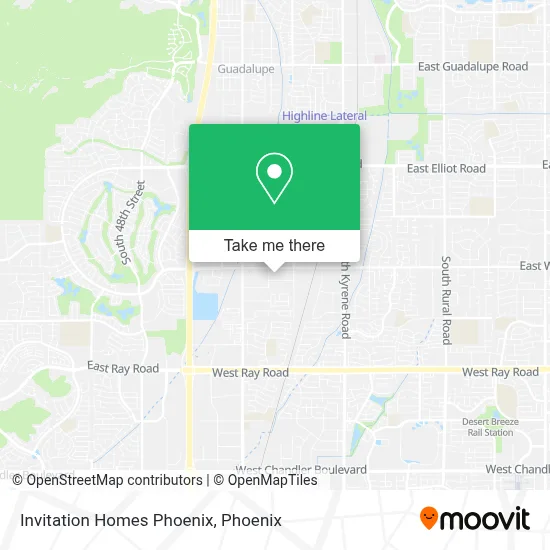 Invitation Homes Phoenix map