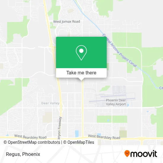 Regus map