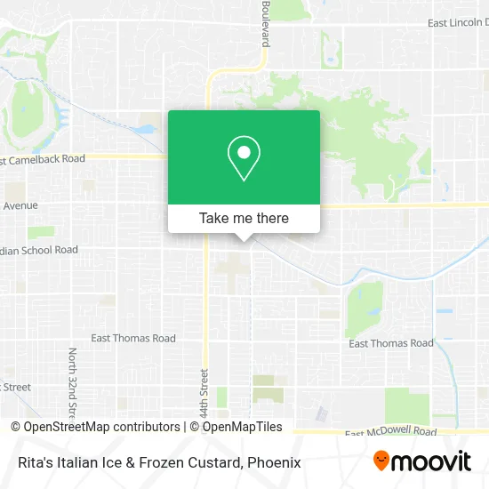 Rita's Italian Ice & Frozen Custard map