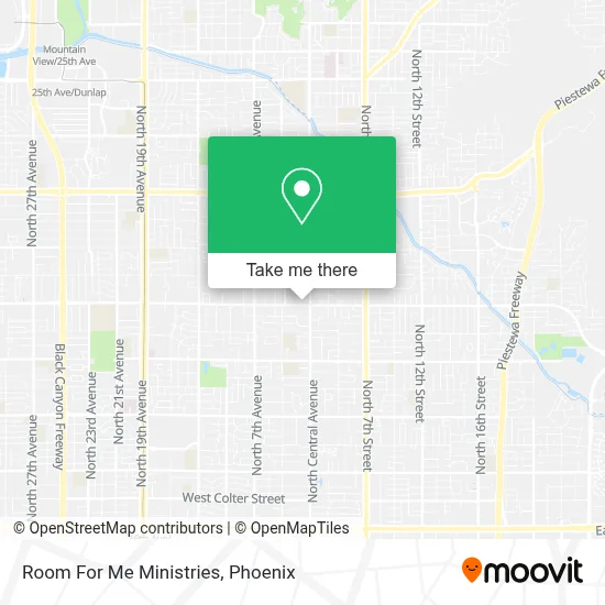 Room For Me Ministries map
