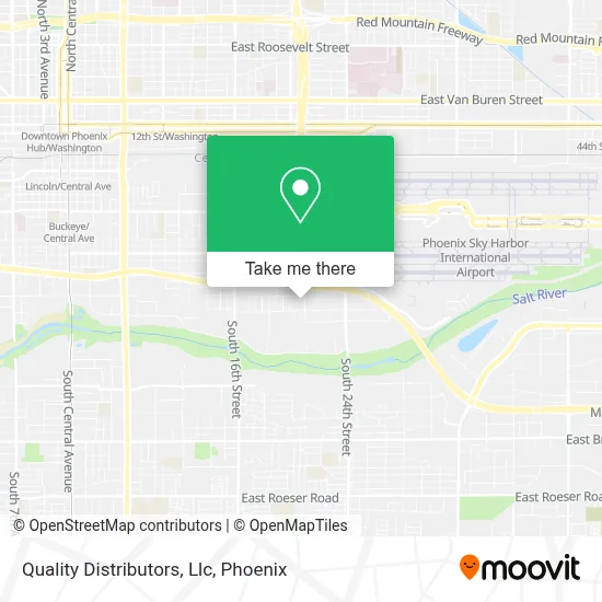 Quality Distributors, Llc map