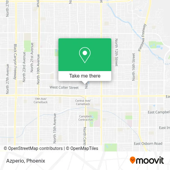 Azperio map