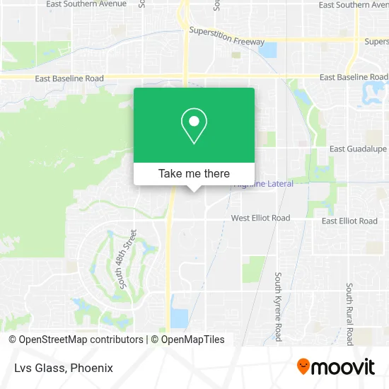 Lvs Glass map