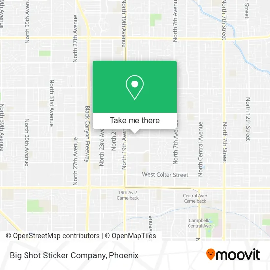 Big Shot Sticker Company map