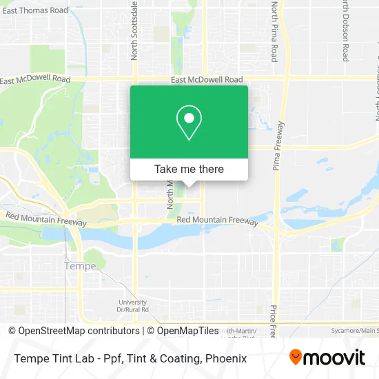 Tempe Tint Lab - Ppf, Tint & Coating map