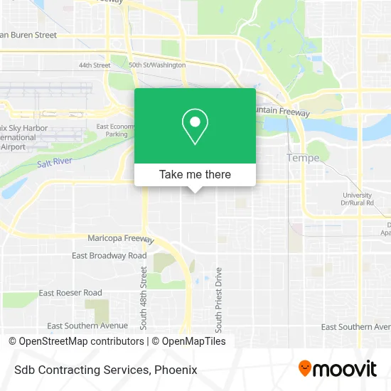 Sdb Contracting Services map